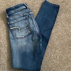 American eagle super stretch skinny jeans